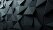 abstract black triangle backdrop.