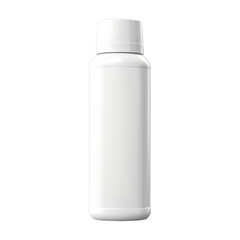 Wall Mural - A blank plastic roll-on deodorant bottle isolated on transparent background, png