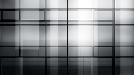 Wall Mural - Elegant and simple abstract glass architecture