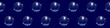 Shiny disco ball seamless background. Dark blue toned AI illustration. Retro style.