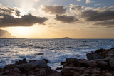 Fototapeta Do pokoju - Isola delle Femmine al tramonto