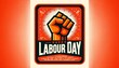 labor day sticker 