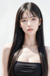 © Eggy - Gorgeous Young Female Model - Fashion or Cosmetics Model - Beauty with Perfect Fine Features - Beautiful Smooth Hair