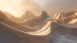Showcase the graceful curves of sand dunes sculpted by the wind