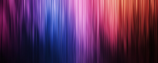 Wall Mural - abstract futuristic background. blue, purple, pink, red, black motion blur lines set against a black