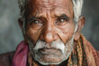 © Pavel - face of an older Indian man, a portrait capturing the essence of maturity