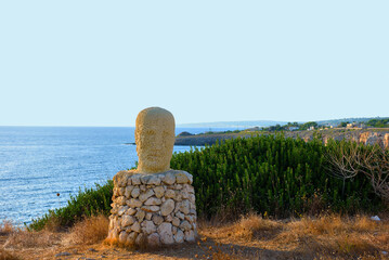 Wall Mural - the coast of Santa Maria di Leuca Puglia Italy