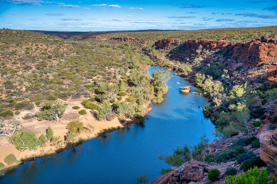 Ross Graham river walk in Kalbarri National Park, Western Australia
