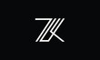 © art.creater786 - ZK, KZ, Z, K, Abstract Letters Logo monogram