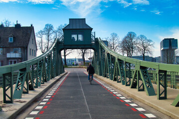 Wall Mural - Radfahren in Köln