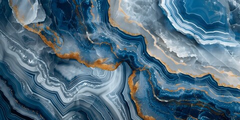 abstract swirling marble stone and rippling agate texture background
