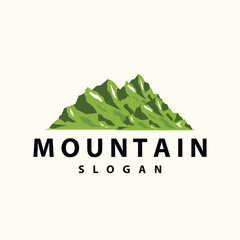 Wall Mural - Mountain Logo, Nature Landscape Vector, Premium Elegant Simple Design, Illustration Symbol Template Icon