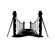 Rope Bridge Vector Logo