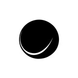 Fototapeta  - Rolling Bowling Ball Vector Logo