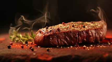 Wall Mural - delicious steak pictures
