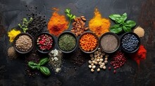 Essence Of A Balanced Meal, Highlighting The Vibrant Colors And Textures Of Nutritious Foods