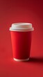 Red Coffee Cup 