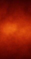 Wall Mural - Orange red fire smoke slow motion vertical loop animation.