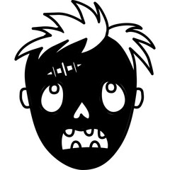 Sticker - Zombie Icon