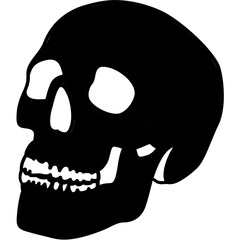 Canvas Print - Skull Icon