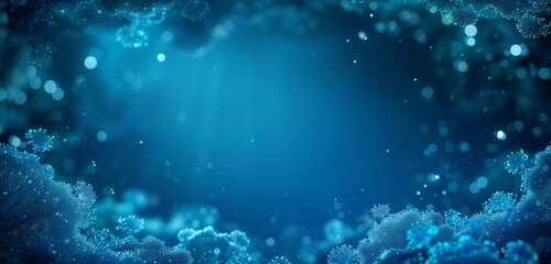  underwater scene with bubbles