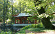 A Pavilion on the Chinese Garden in Warsaw's Royal Baths Park (Poland)