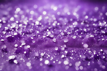  Purple festive background with sparkles in the bokeh
