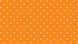 © Gnevkovska - Orange background with white polka dot