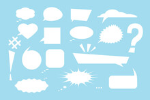 Dynamic Speech Bubbles Collection.