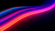 Grainy gradient of neon colors, giving a futuristic and electric touch. Generative AI