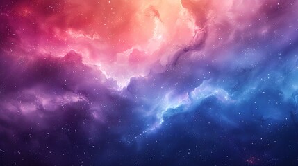 Wall Mural - vibrant watercolor artwork of the cosmos a mesmerizing and dreamy depiction. concept cosmic watercol
