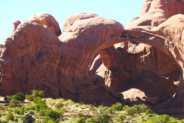 Sticker - Double Arch, Arches National Park, Utah, United States