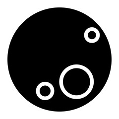 Sticker - moon icon