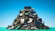 © sema_srinouljan - Pile of electronic waste
