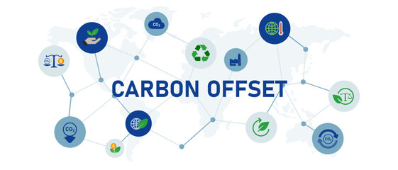 Wall Mural - carbon offset reducing emission natural ecology friendly healthy environment
