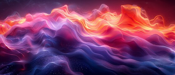 Poster - Multicolor 3D Abstract Visualization