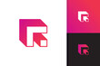 arrow logo design vector template