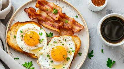 A nutritious morning treat – egg sandwiches on whole grain toasts, offering a healthy and satisfying breakfast option