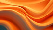 abstract orange background with smooth lines in it. 3d render