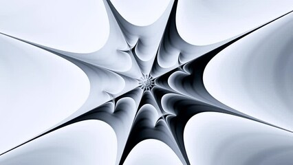 Wall Mural - 4k abstract multicolored motion graphics background. fractal sequence patterns 3d. for yoga or clubs