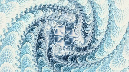 Wall Mural - 4k abstract multicolored motion graphics background. fractal sequence patterns 3d. for yoga or clubs