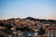 Colored houses in Barcelona