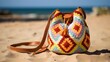 Mochila or handmade bag made in Colombia by the Wayuu tribe.


