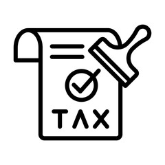 Poster - Tax Compliance Icon