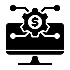 Poster - Financial Software Icon