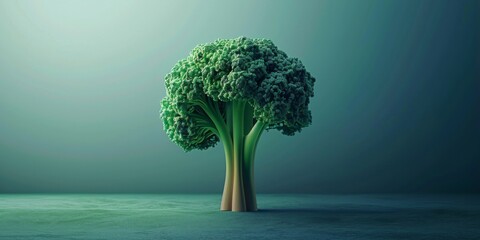 Wall Mural - broccoli background