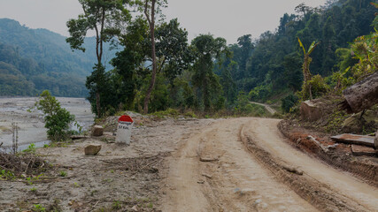 On way to Vajaynagar: Namdapha NP., Arunachal Pradesh, India