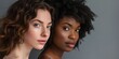 © xartproduction - Portrait of multiracial women in studio looking at camera