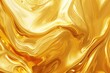 Abstract golden waves resembling molten metal, evoking a sense of fluidity and richness