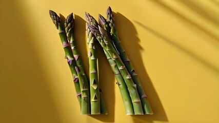 Wall Mural - bunch of asparagus